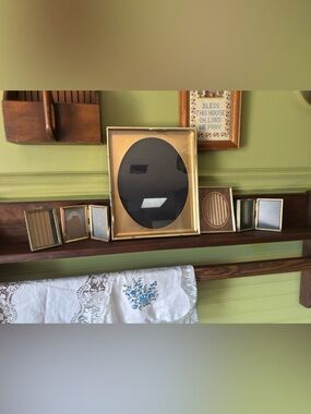 Intage Dold Pinture Frame Collection set 5